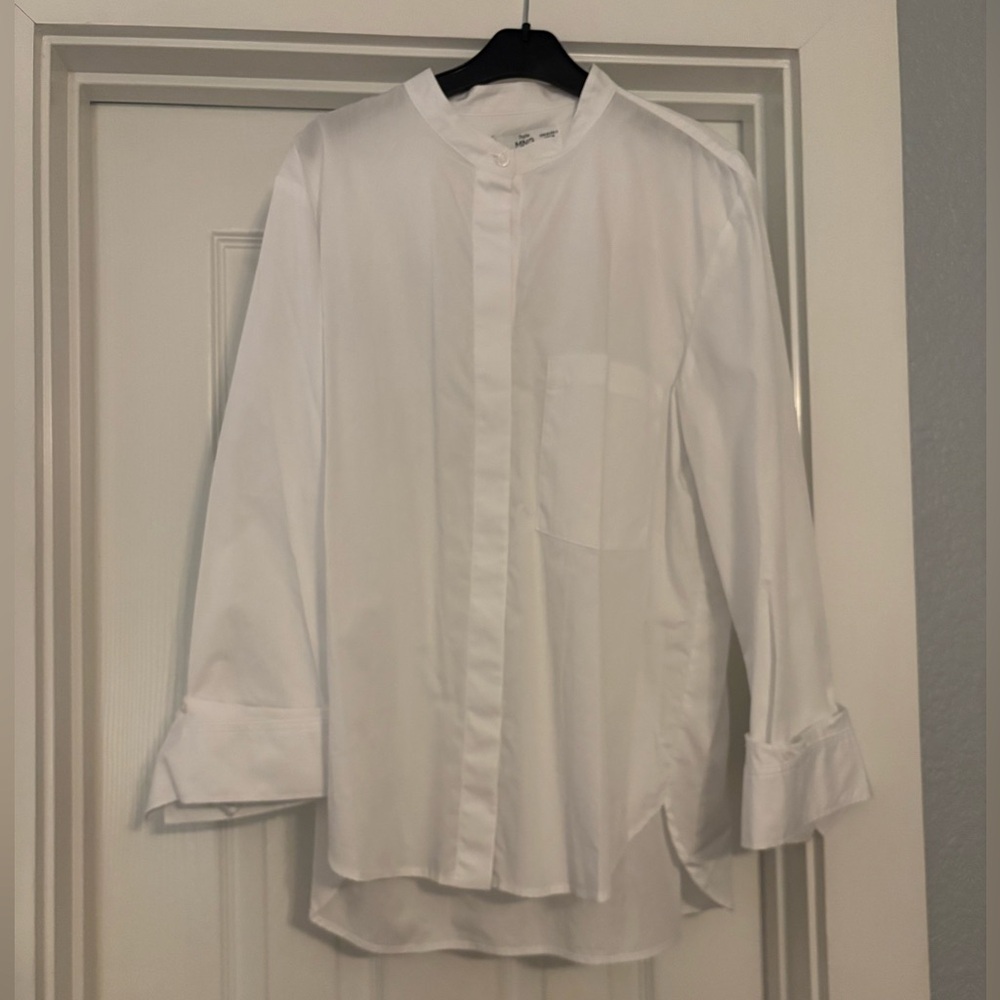 Mango Poplin Buttondown